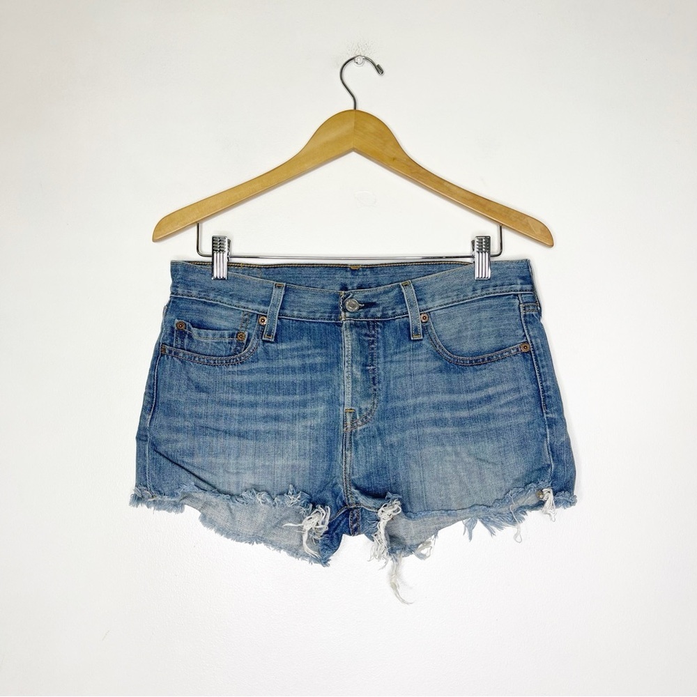 Levi's 501 Women's Denim Cut Off Shorts Shorties Size 27 💙